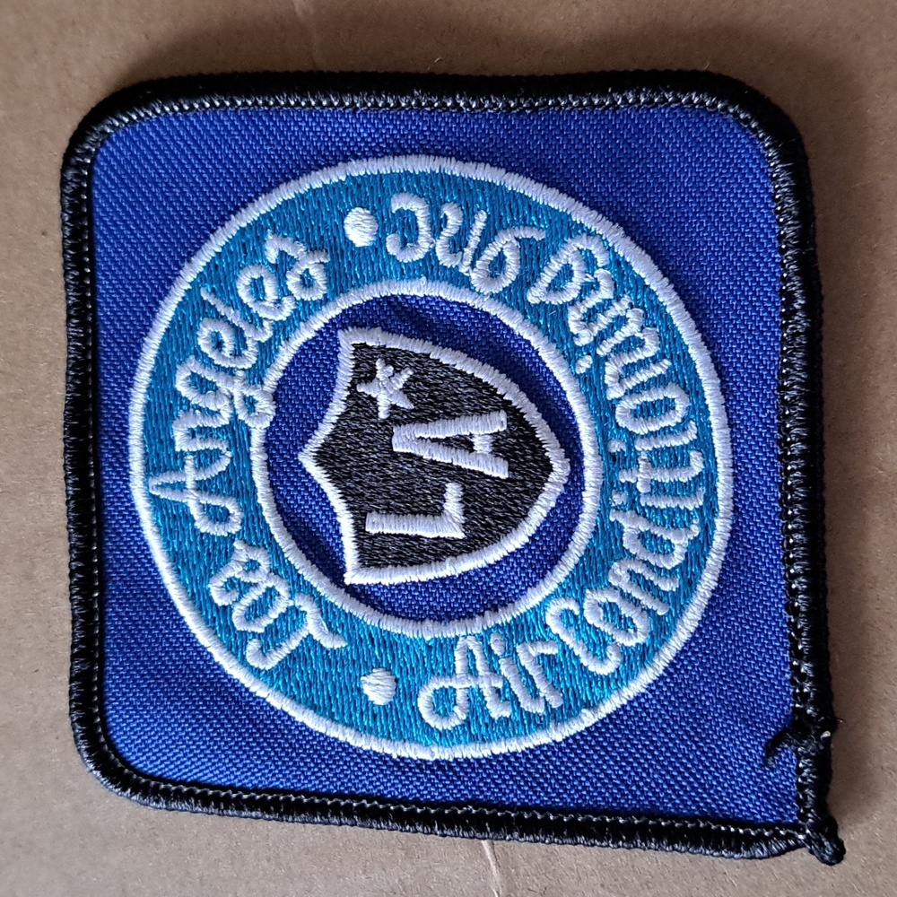 Los Angeles Air Conditioning Inc Patch Collectors Embroidered logo Recycled Arts